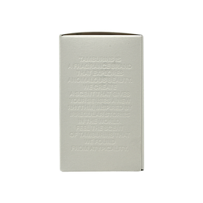 Tamburins Shell Perfume Hand – Chamo 30ml, luxury scented hand cream with chamomile and musk in shell-shaped packaging, available at Zakura Global.