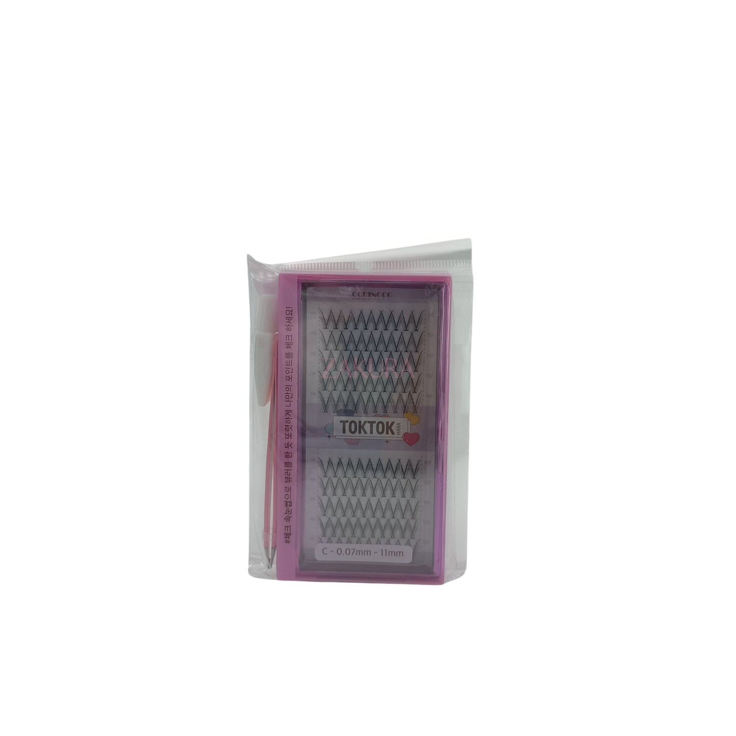 Coringco Toktok-Hara Check Eyelash 100pcs (10mm/11mm)