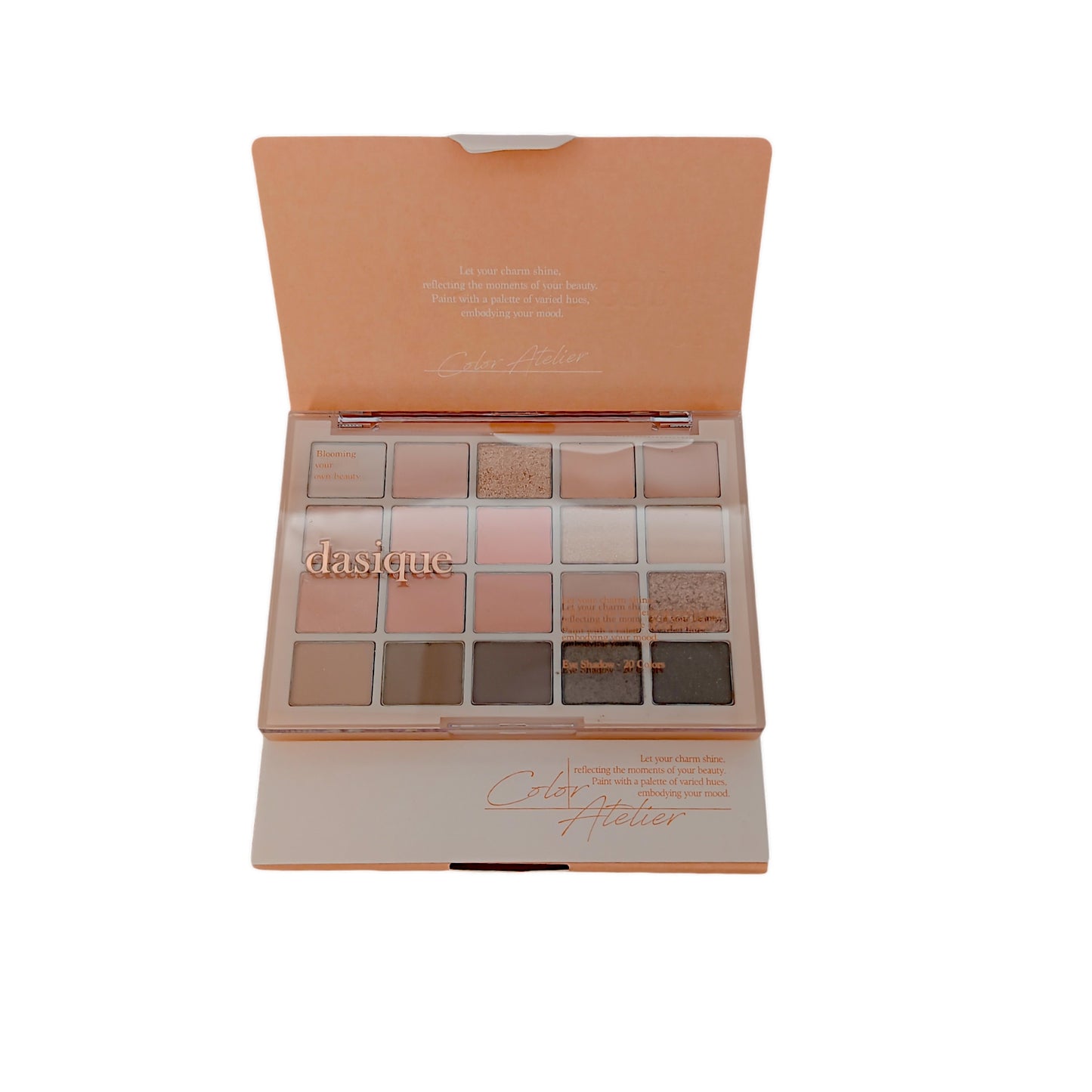 Dasique Vegan Mood Shadow Palette (20 Colour) 10.5g 03 Spring Coral