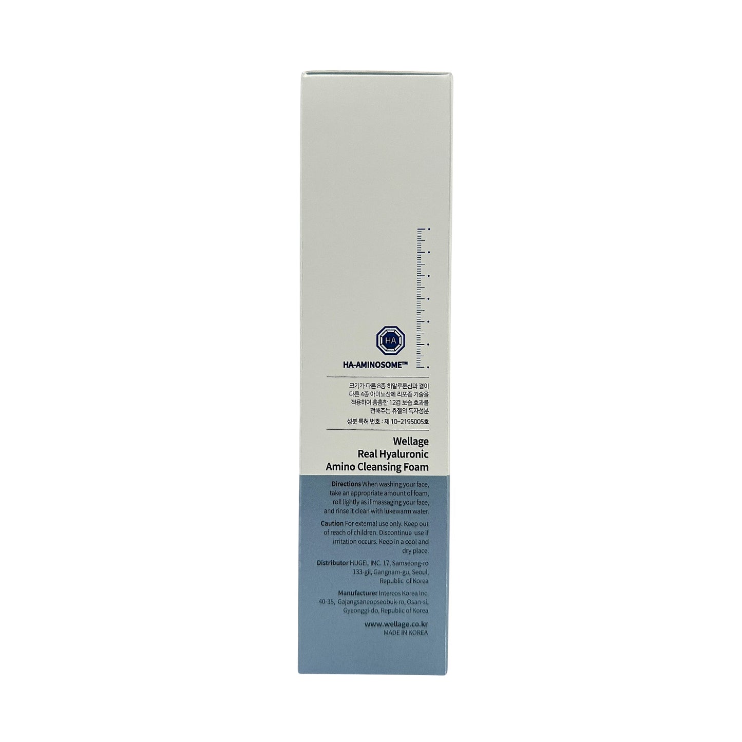 Wellage Real Hyaluronic Amino Cleansing Foam 150ml