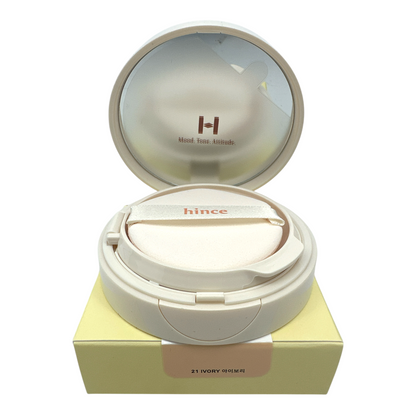 Hince Second Skin Glow Cushion 12g (15 Rosy/21 Ivory)