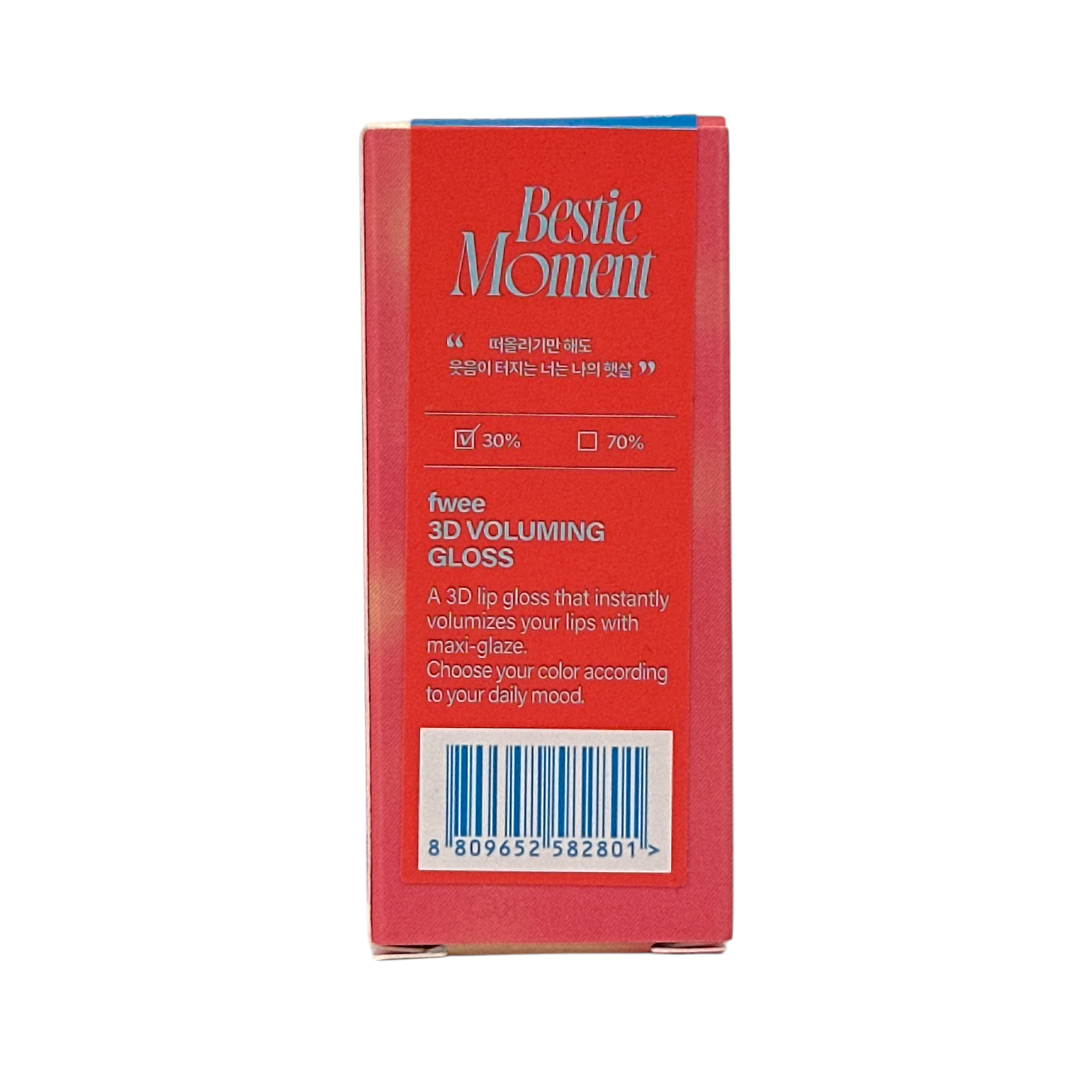 3D Voluming gloss 30% - 02 Coral Sorbet 5.3g