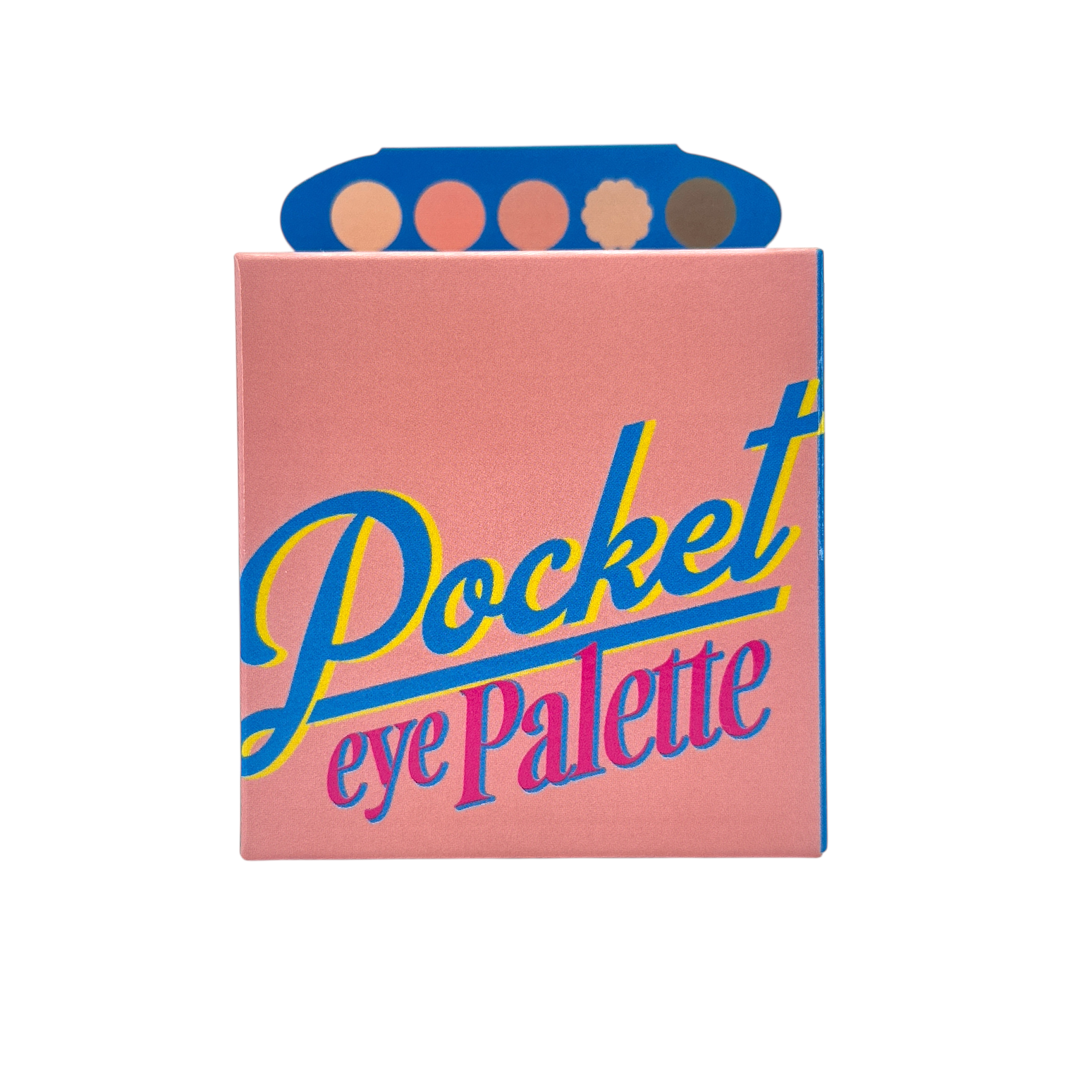 fwee Pocket Eye Palette EP02 Yogurt Peach 6.6g by Zakura Global – compact eyeshadow palette with peach-inspired tones and silky texture.