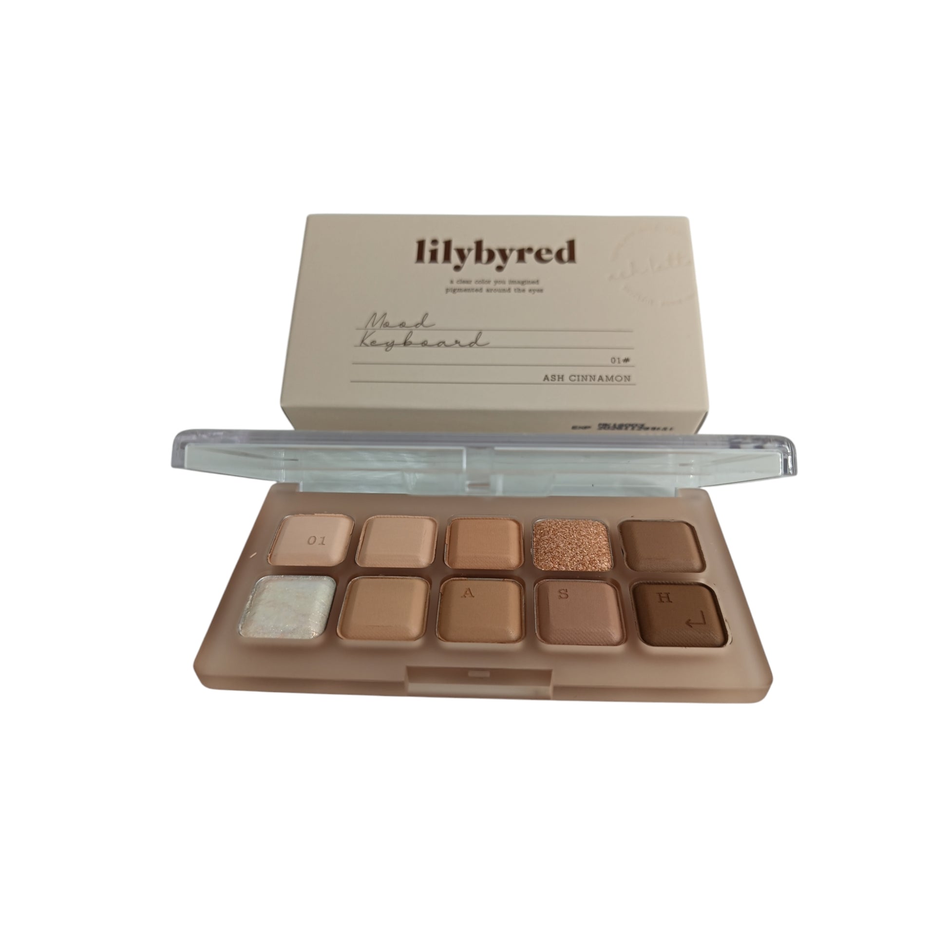 Lilybyred Mood Keyboard 10. 5g (01 Ash Cinnamon/03 Ash Beige/05 Warm Membership) 01 Ash Cinnamon