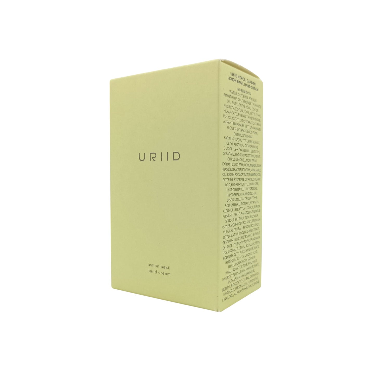 URIID Neroli Garden Hand Cream 50g (Neroil/Relaxing Rose/Lemon Basil) Lemon Basil