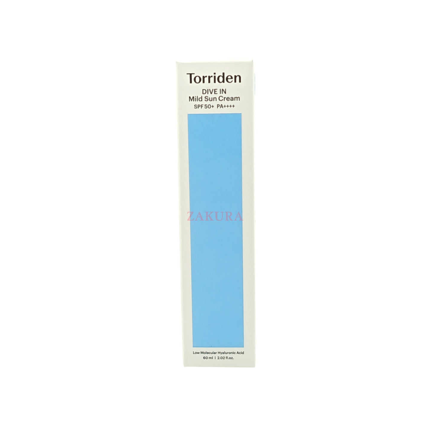 Torriden DIVE-IN Mild Suncream SPF50+ 60ml