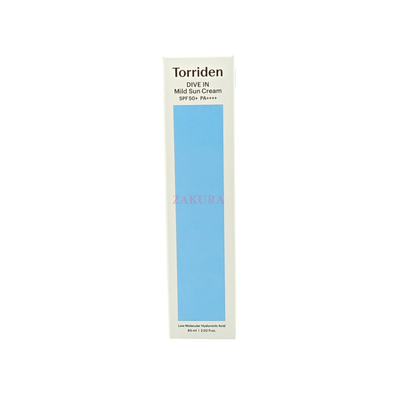 Torriden DIVE-IN Mild Suncream SPF50+ 60ml