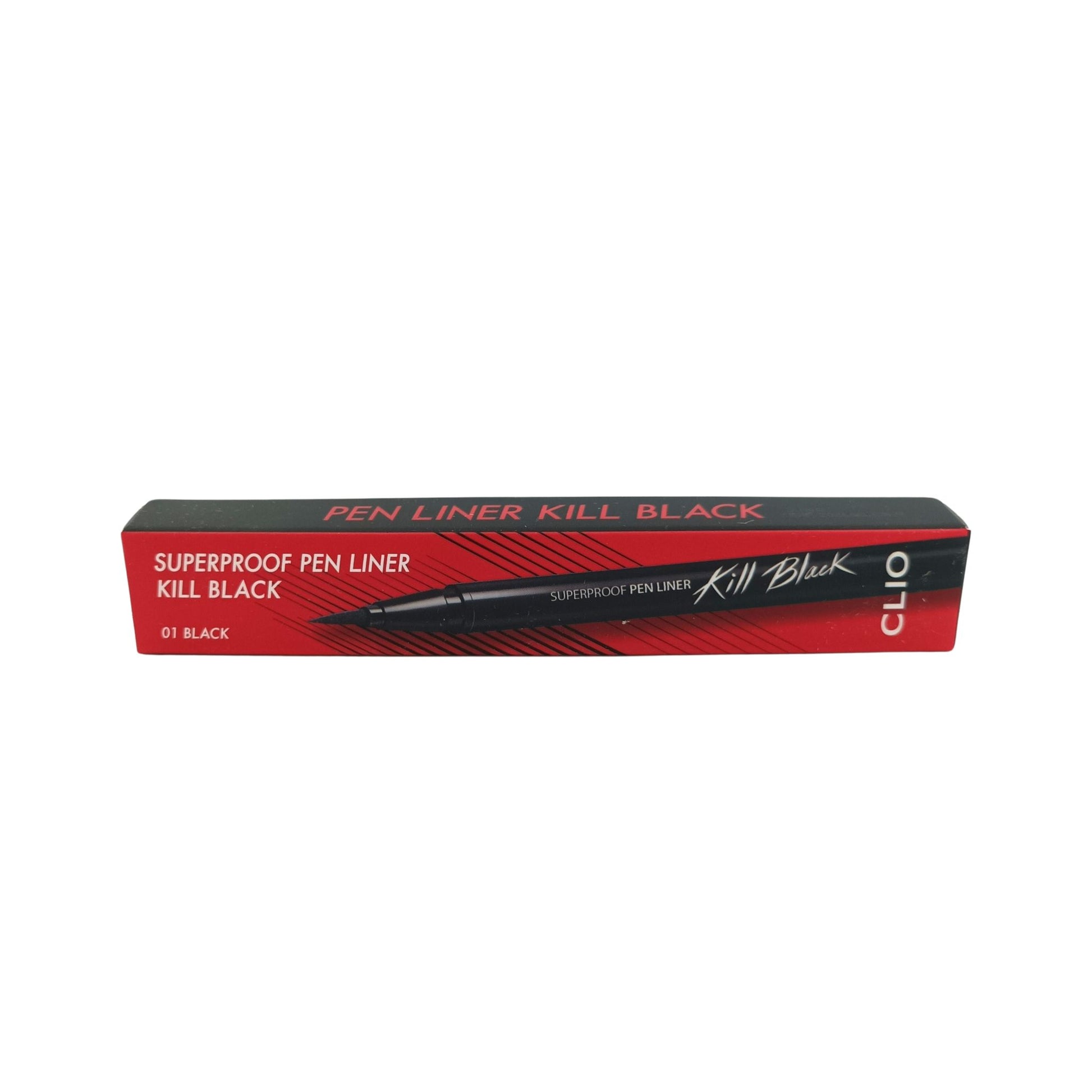 CLIO Superproof Pen Liner (01 Kill Black/ 02 Kill Brown) 0.55ml 01 Kill Black