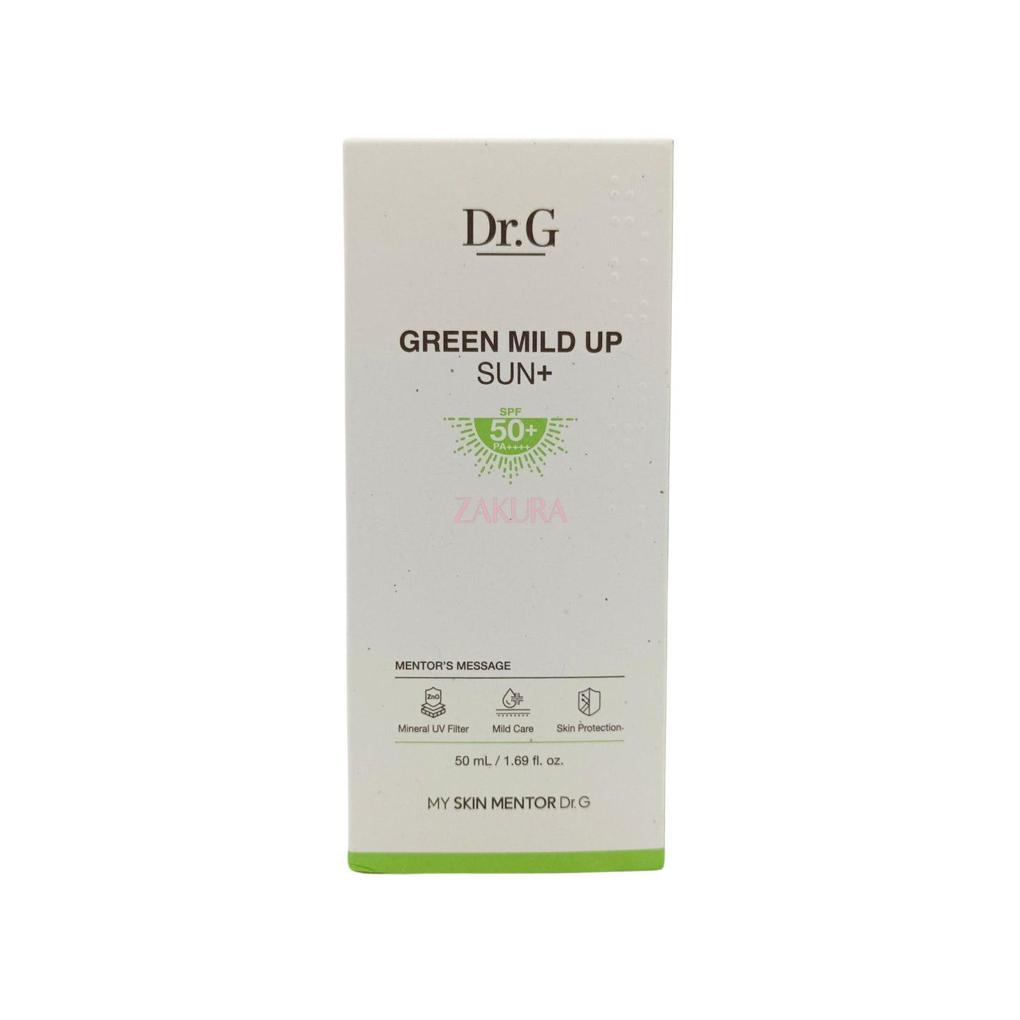 Dr.G Green Mild Up Sun+ SPF50+ PA++++ 50ml