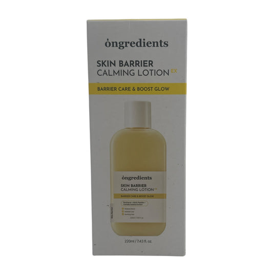 ongredients Skin Barrier Calming Lotion 220ml