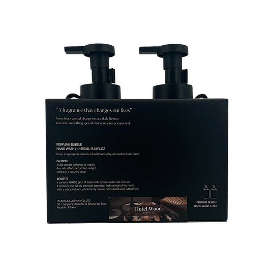 Hetras Perfumed Bubble Hand Wash - Hotel Wood 515ml