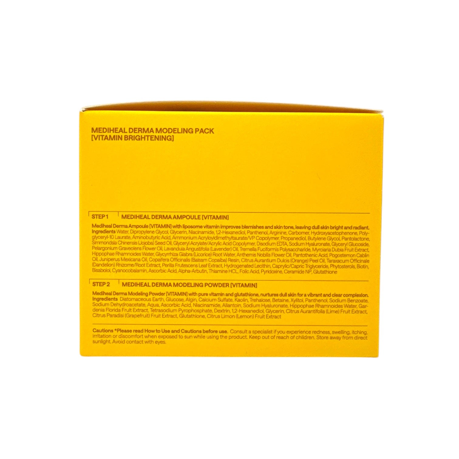 Mediheal Vitamin Derma Modeling Pack - Brightening 1pc