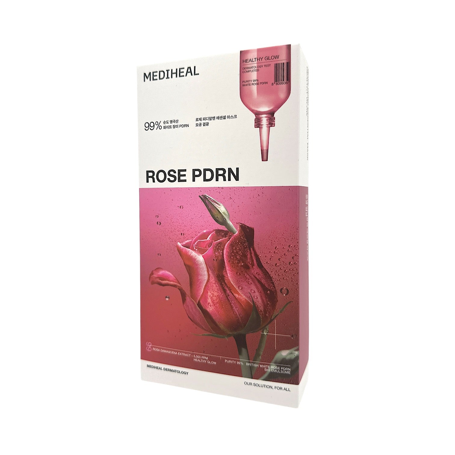 Mediheal Rose PDRN Healthy Glow Essential Mask 10pcs