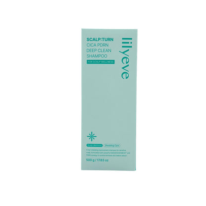 Lilyeve  Scalp:Turn Cica PDRN Deep Clean Shampoo 500ml