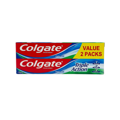 Colgate Triple Action Toothpaste Combo Set 2x175g