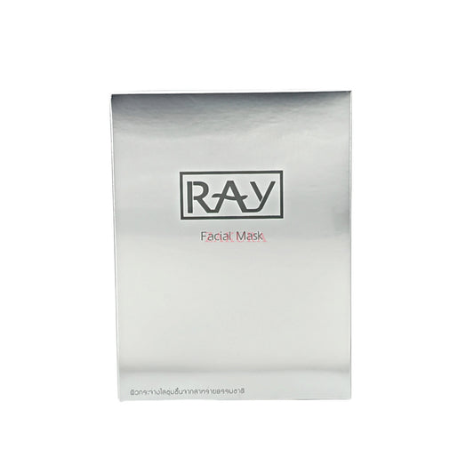 Ray Facial Mask 10pcs (Silver/Gold) Silver