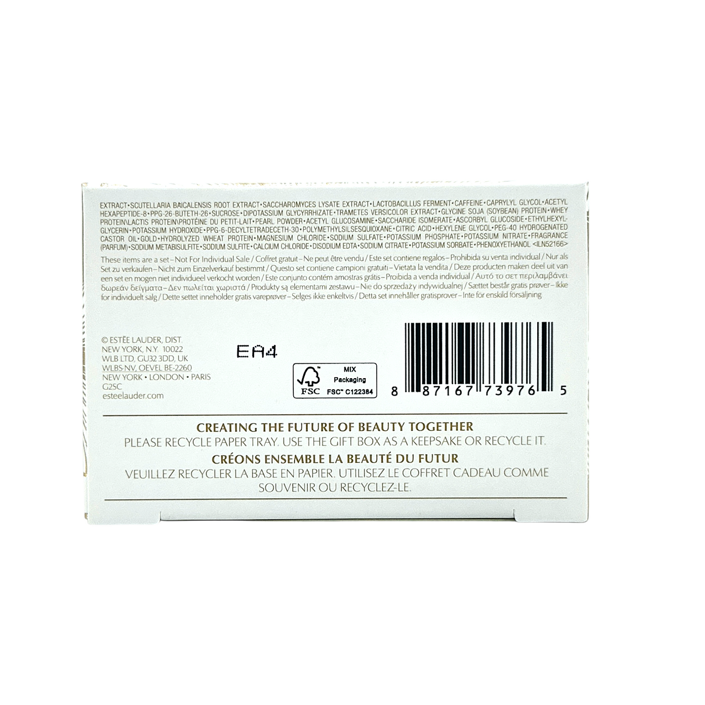 Estée Lauder Re-Nutriv 4-Piece Luxury Skincare Set | Zakura Global