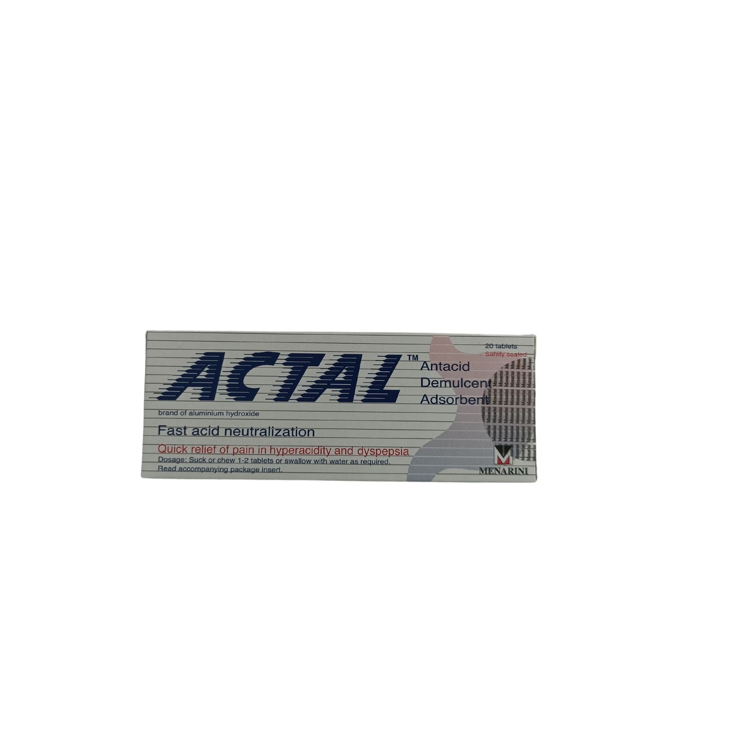 Actal Antiacid 20pcs