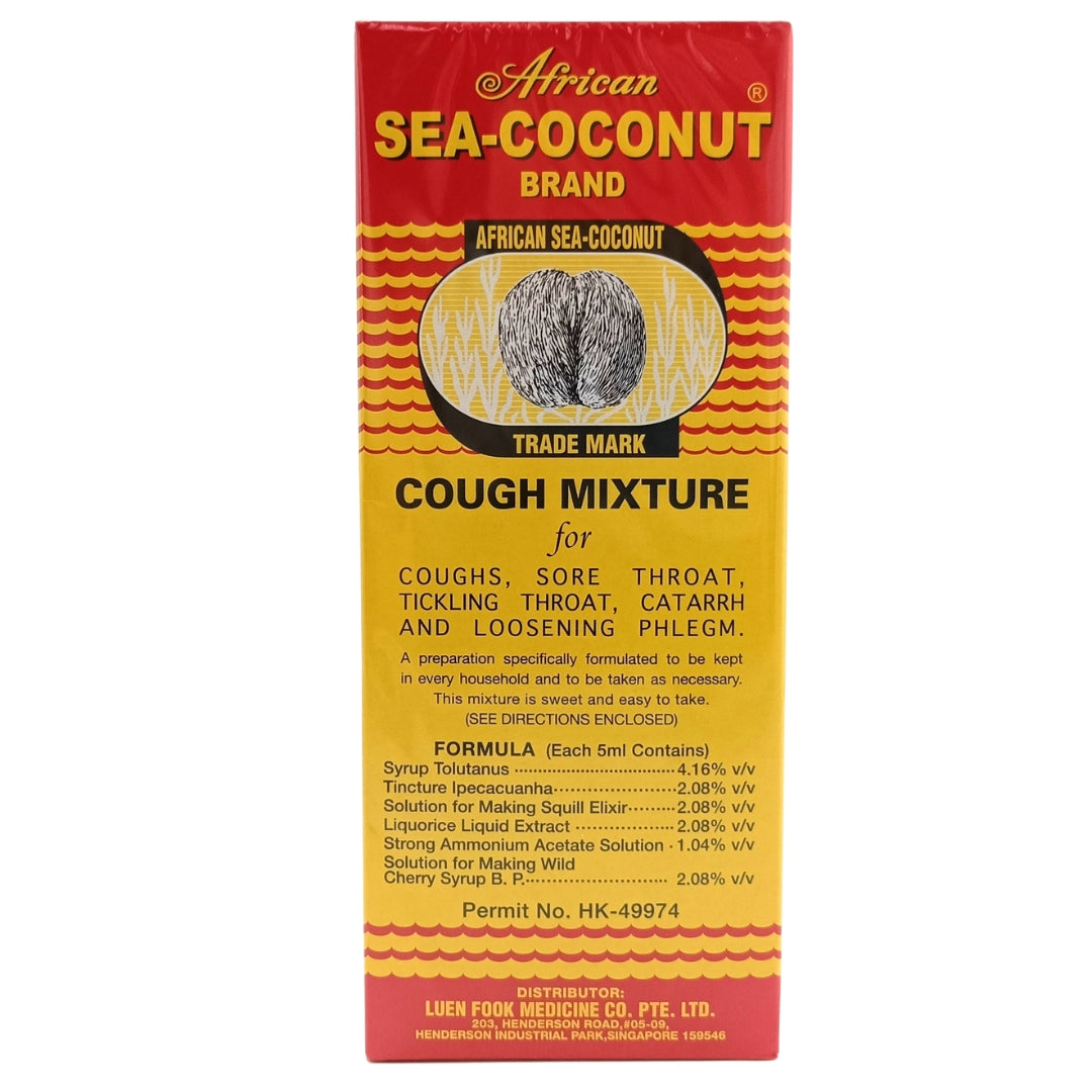 African Sea-Coconut African Sea Coconut Brand Cough Mixture 177ml