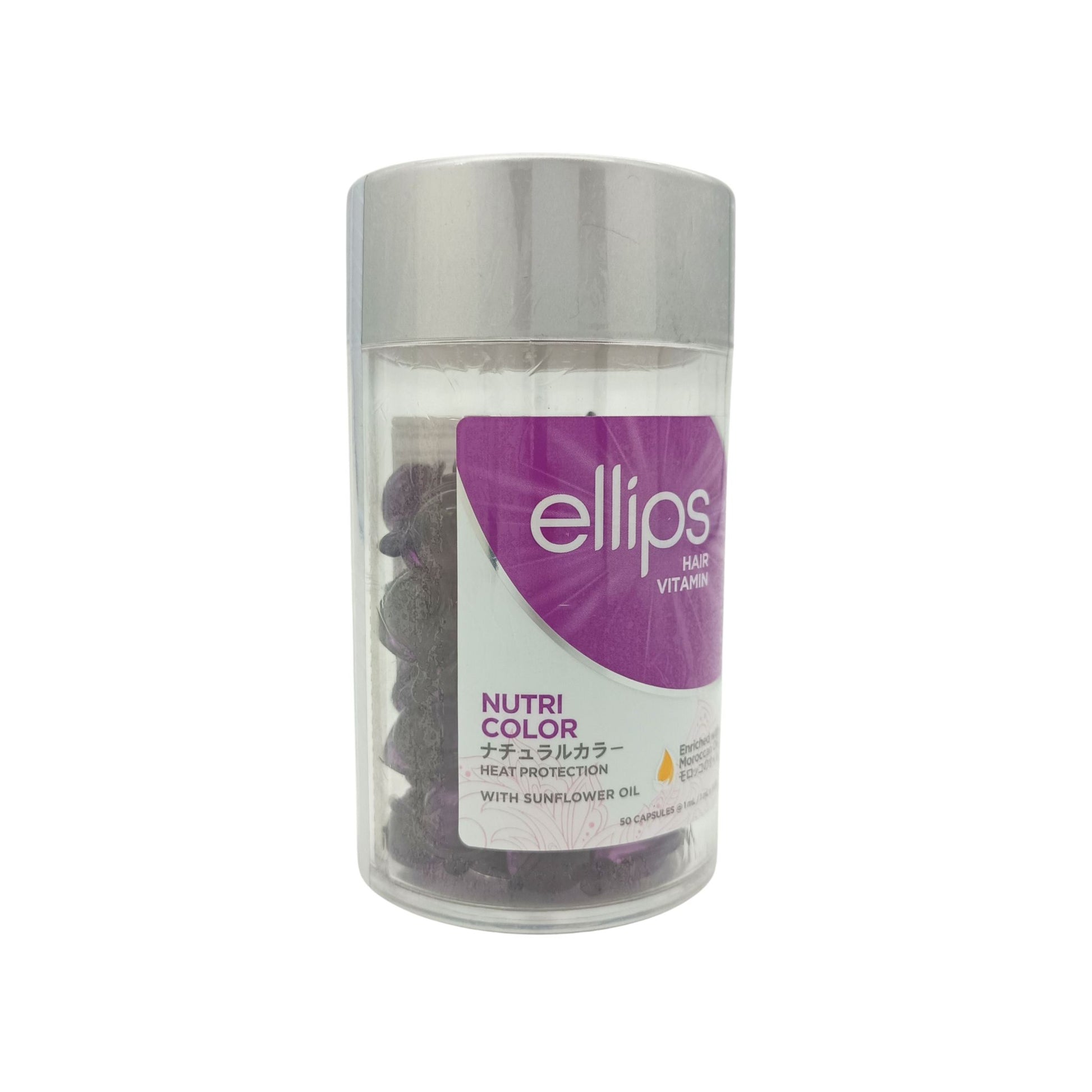 Ellips Hair Vitamin 50caps (Hair Treatment/ Nutri Color/ Shiny Black/ Hair Vitality) Nutri Color