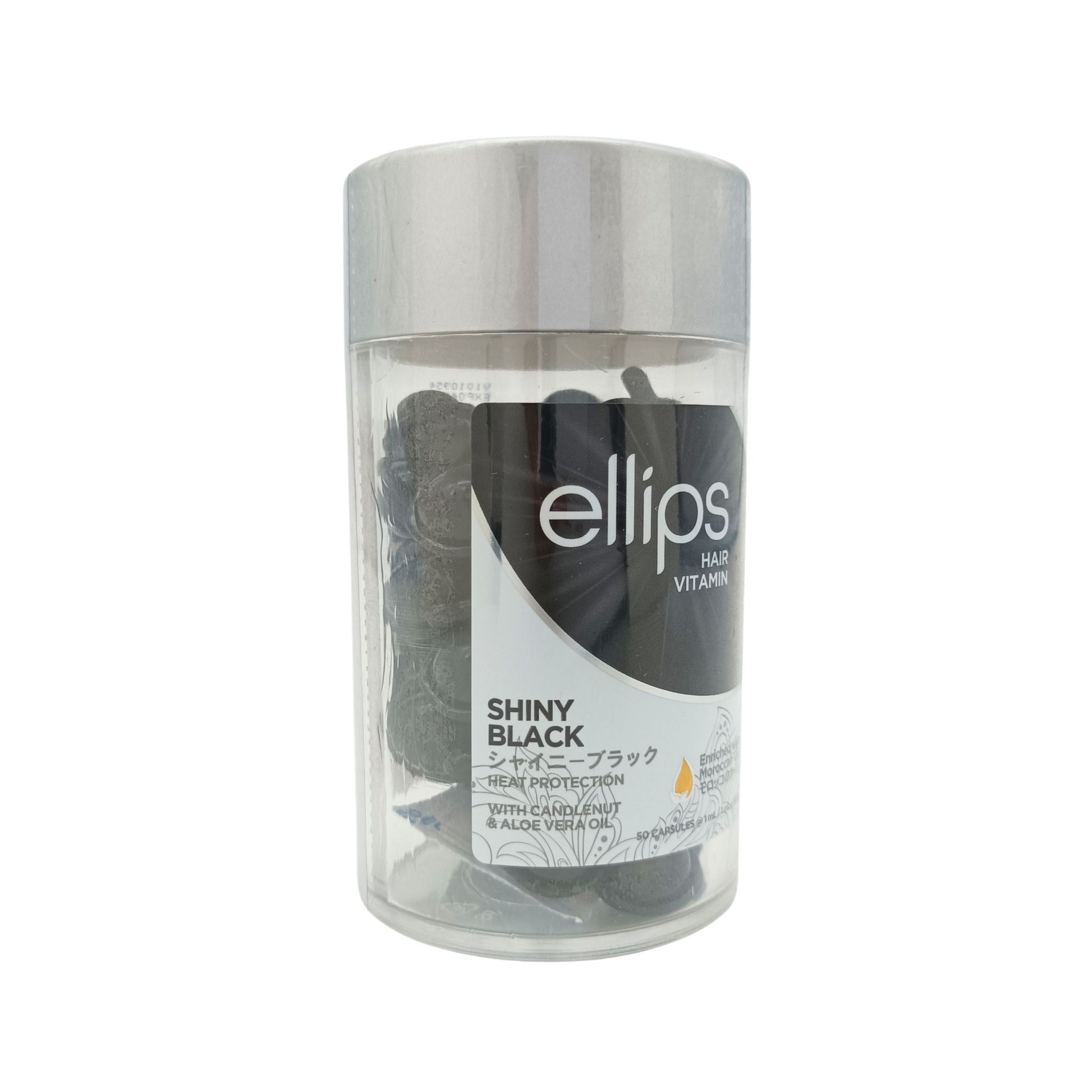 Ellips Hair Vitamin 50caps (Hair Treatment/ Nutri Color/ Shiny Black/ Hair Vitality) Shiny Black