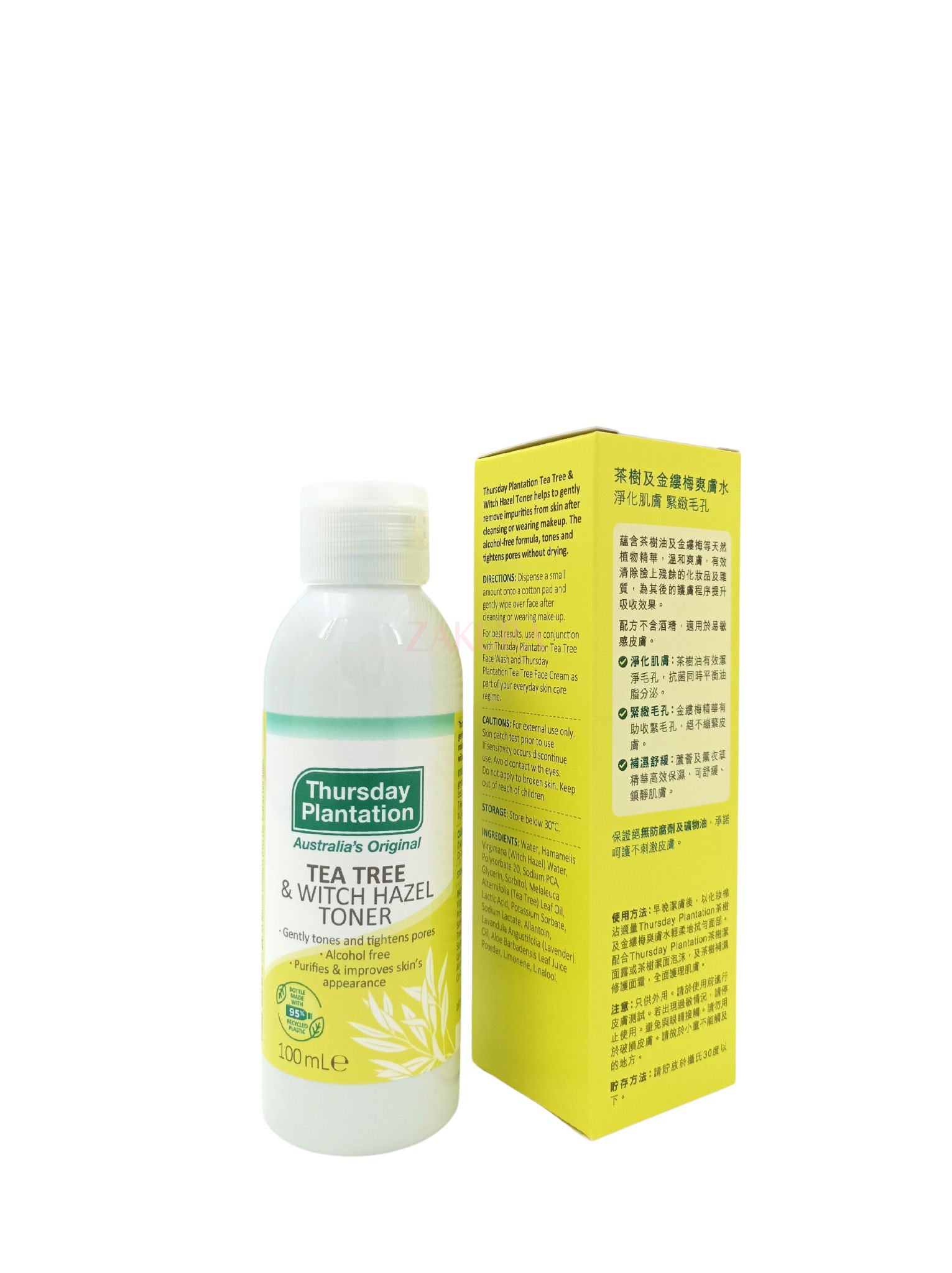 Thursday Plantation Tea Tree & Witch Hazel Toner 100ml