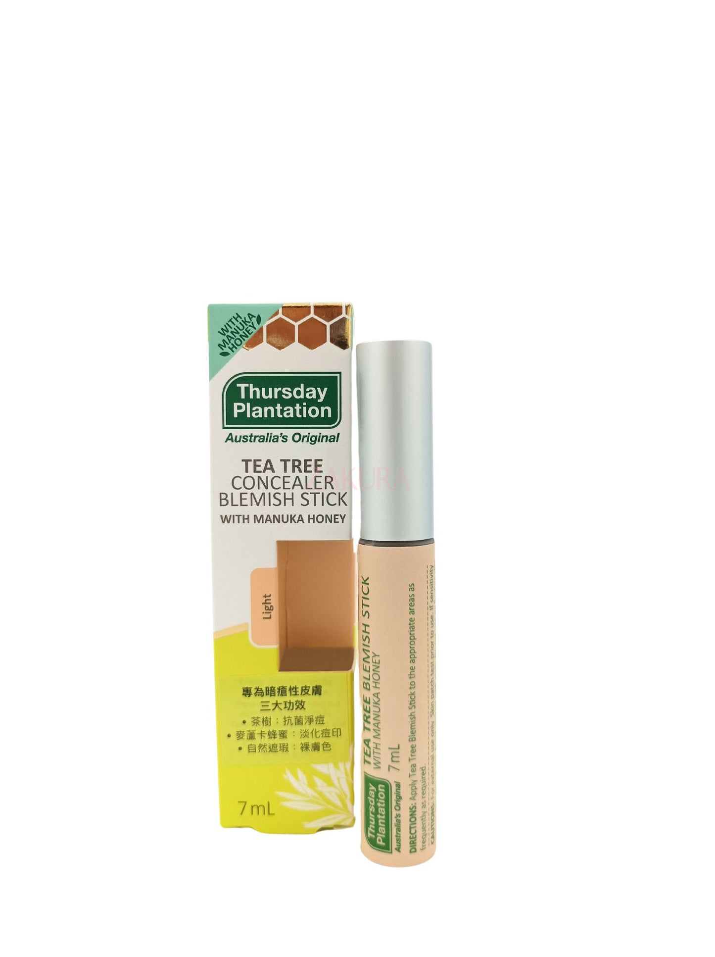 Thursday Plantation Tea Tree Blemish Stick 7ml (Invisible/ Liht/ Medium) Liht