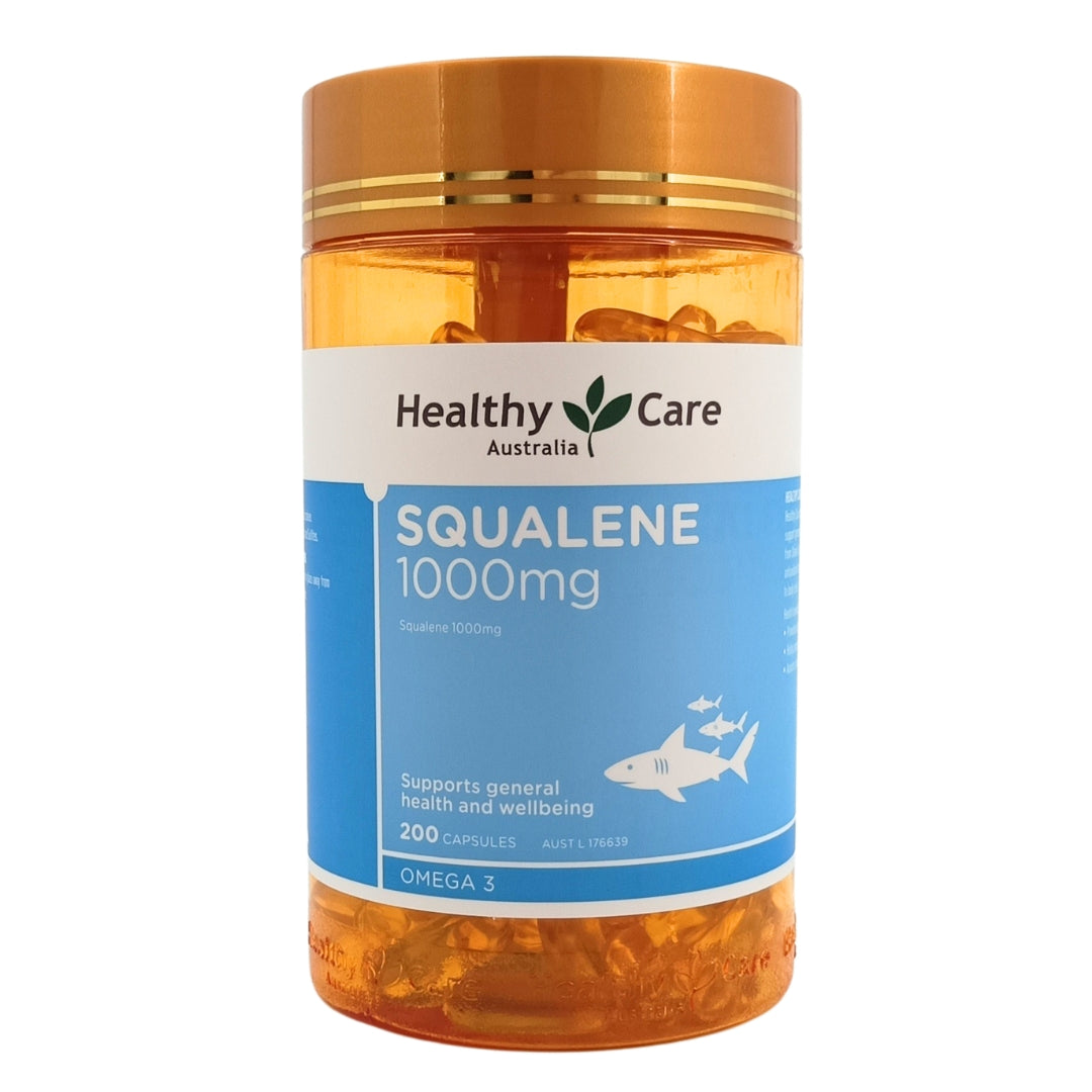 Healthy Care Squalene 1000mg 200caps