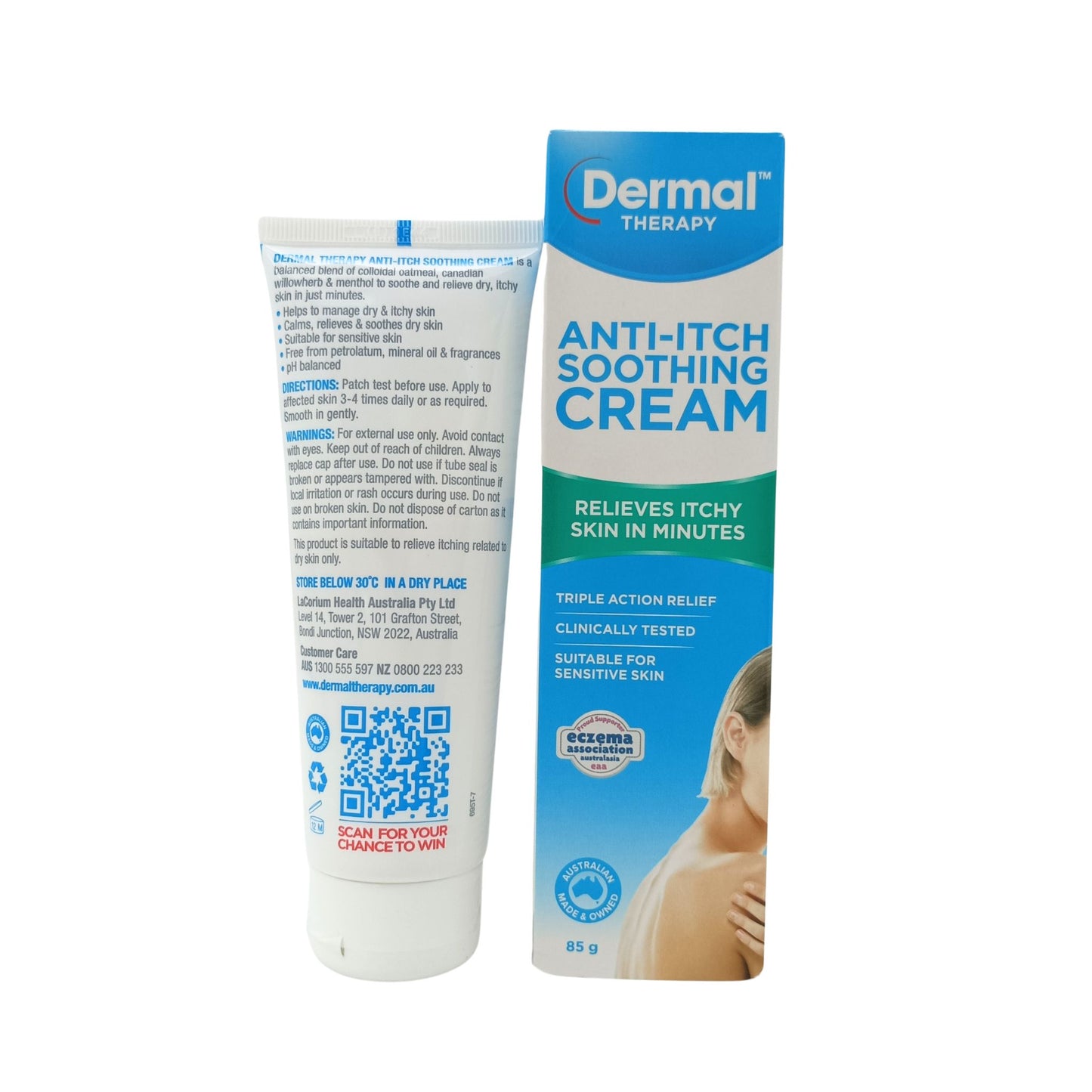 Dermal Therapy Anti-itch Cream 85g