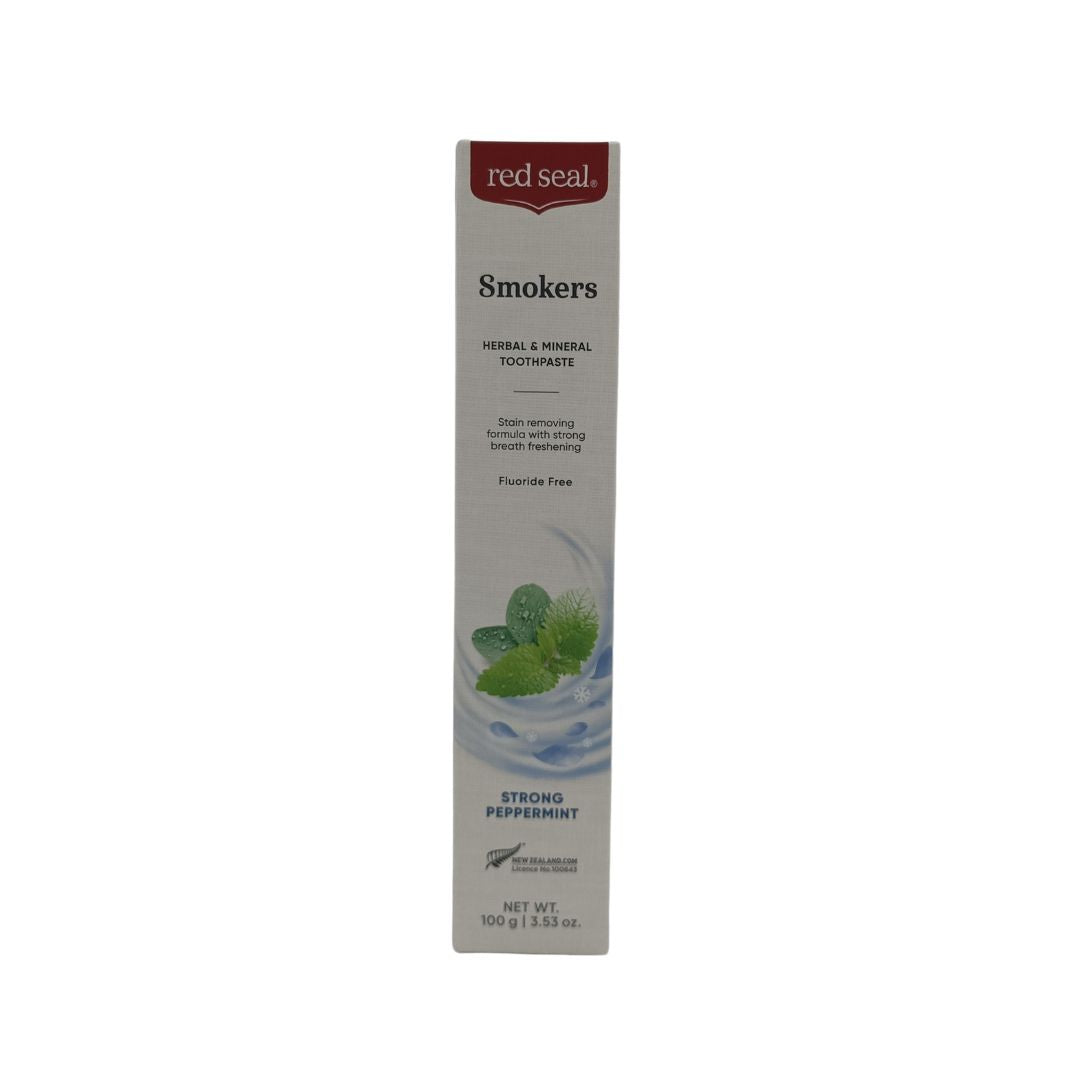 Red Seal Toothpaste 100g (Baking Soda/Smokers /Propolis) Smokers