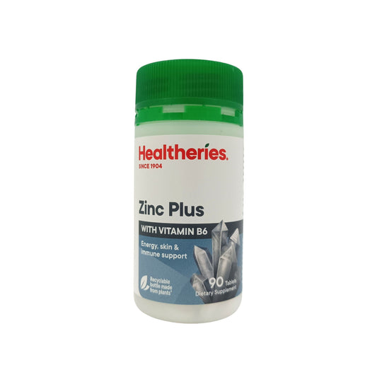 Healtheries Zinc Plus Tablets 90tabs