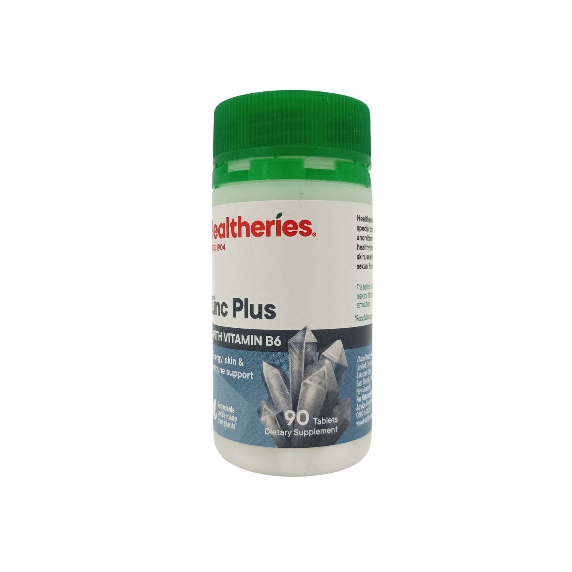 Healtheries Zinc Plus Tablets 90tabs