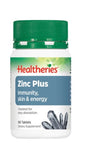 Healtheries Zinc Plus Tablets 90tabs