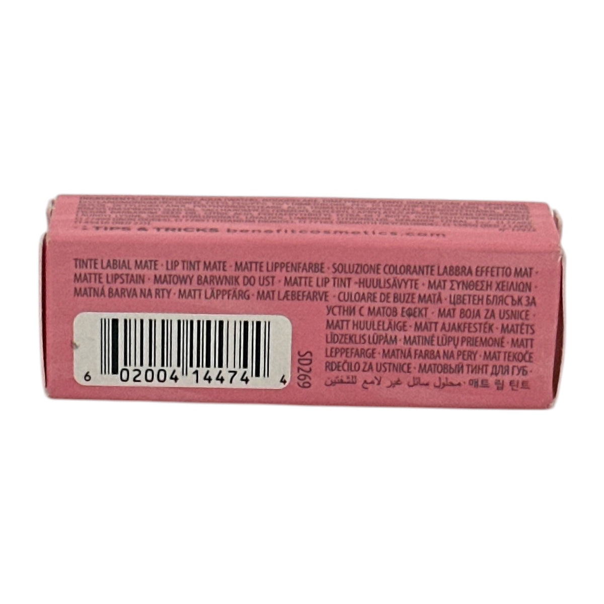 Benefit Plushtint Moisturizing Matte LipTint -02(Mini) 2ml