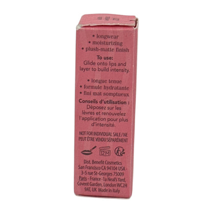 Benefit Plushtint Moisturizing Matte LipTint -02(Mini) 2ml