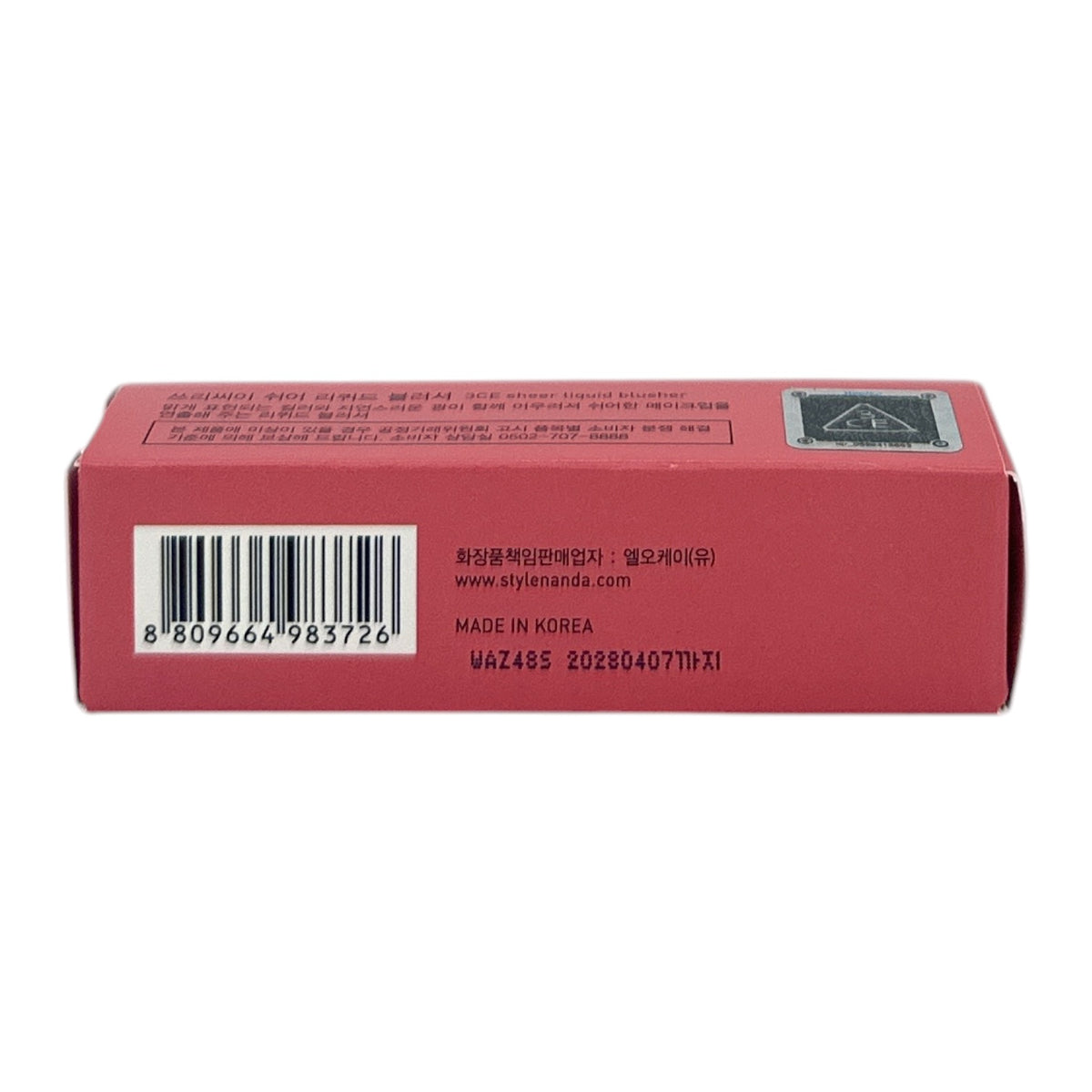 3CE Sheer Liquid Blusher - Side Piece 3g