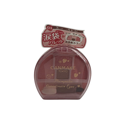 Canmake Plumpuku Coordinate Eyes - 04 Strawberry Plumpuku 1pc