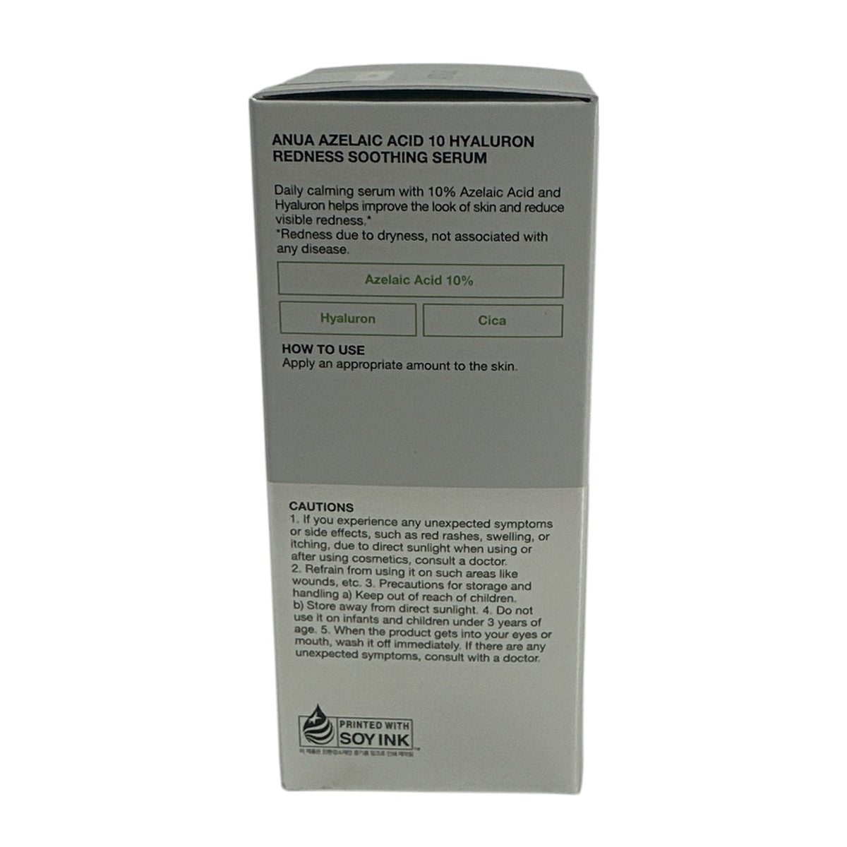 Anua Azelaic Acid 10 Hyaluron Redness Soothing Serum 30ml