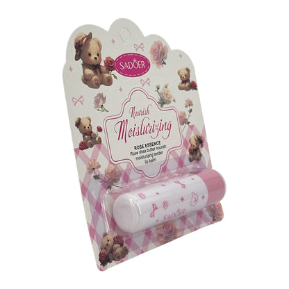 SADOER Rose Shea Butter Nourishing Softening Lip Balm Be 3.4g
