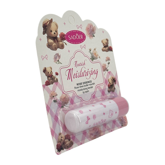 SADOER Rose Shea Butter Nourishing Softening Lip Balm Be 3.4g