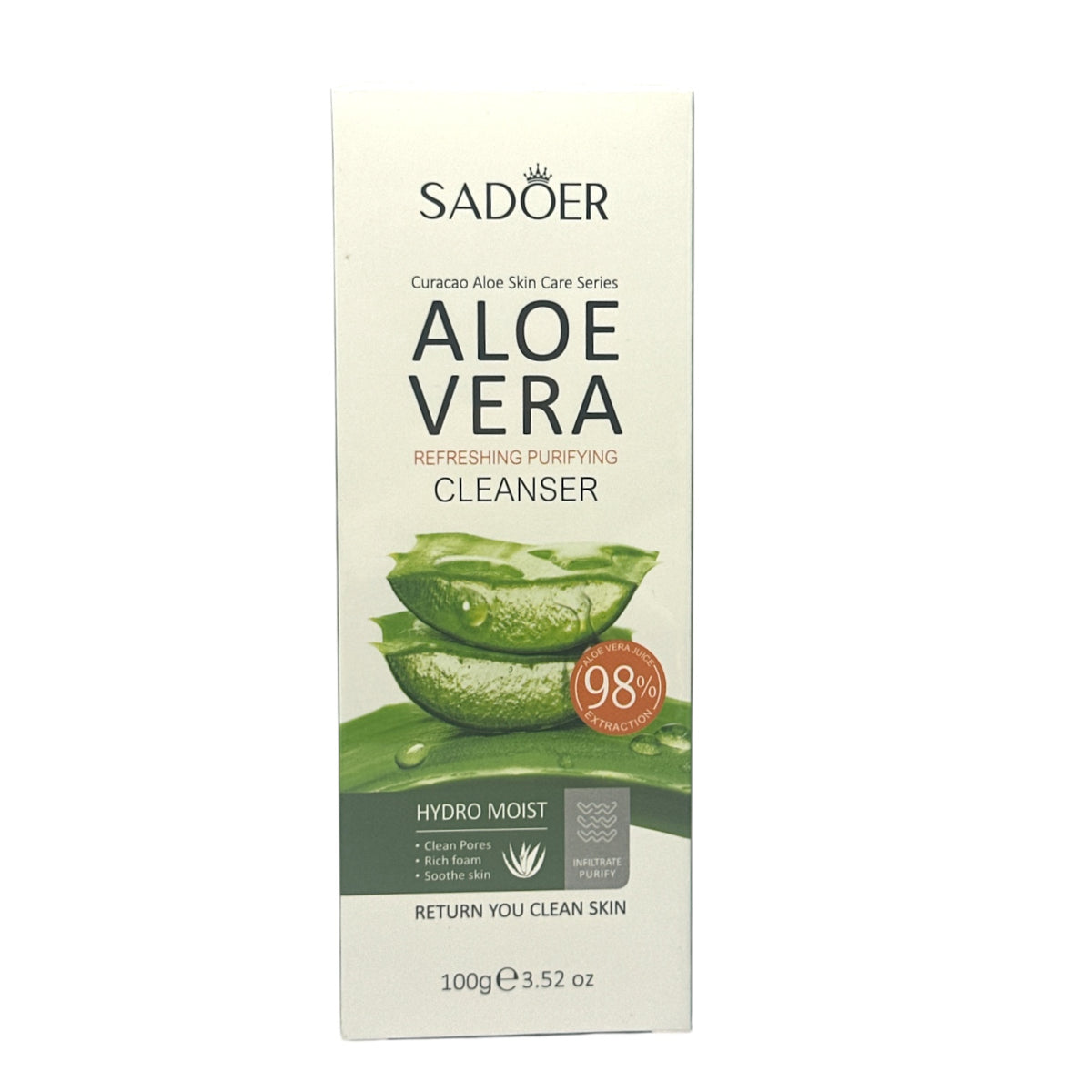 SADOER Aloe Vera Refreshing Purifying Cleanser 100g