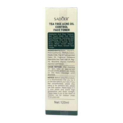 SADOER Tea Tree Anti-Acne Oil-Control Toner 120ml