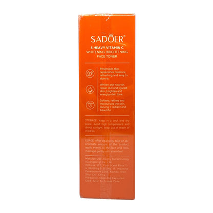 SADOER 5X Vitamin C Whitening Firming Toner 30ml
