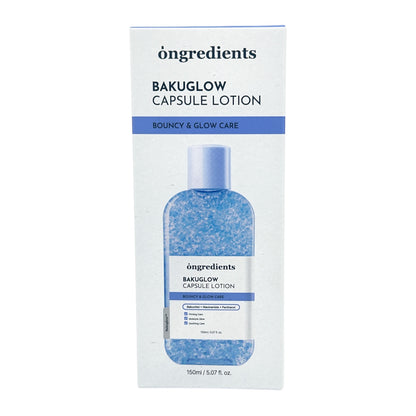 Ongredients Bakuglow Capsule Lotion 150ml